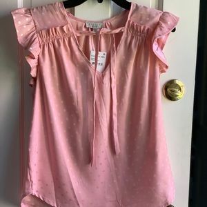 Status by Chenault size Small Pink Sleeveless Blouse